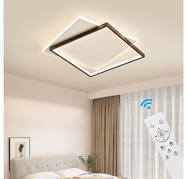 Eurotondisplay LED Deckenleuchte LED Deckenleuchte Fernbedienung Helligkeit günstig online kaufen