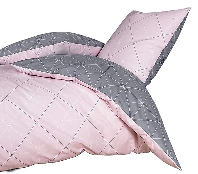 soma Bettwäsche Bettbezug 135x200 80x80 geometirisch günstig online kaufen