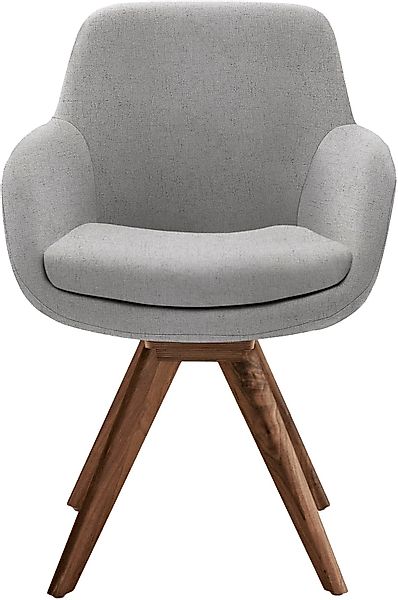 Musterring Esszimmerstuhl "Tavia" (Set) 2 Stk.Stativgestell Wildnussbaum, D günstig online kaufen