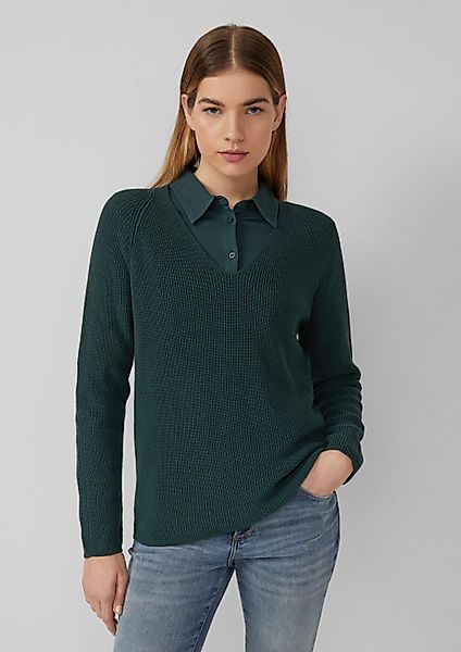 s.Oliver Longpullover Strickpullover (1-tlg) günstig online kaufen