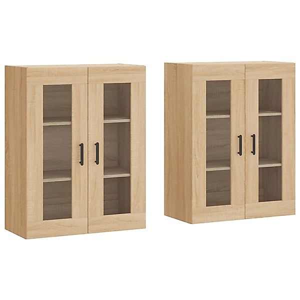 vidaXL Wandschränke 2 Stk Sonoma-Eiche Holzwerkstoff 3197948 günstig online kaufen
