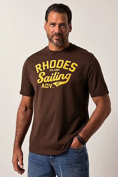 JP1880 T-Shirt JP1880 T-Shirt Halbarm Rundhals Vintage-Print günstig online kaufen