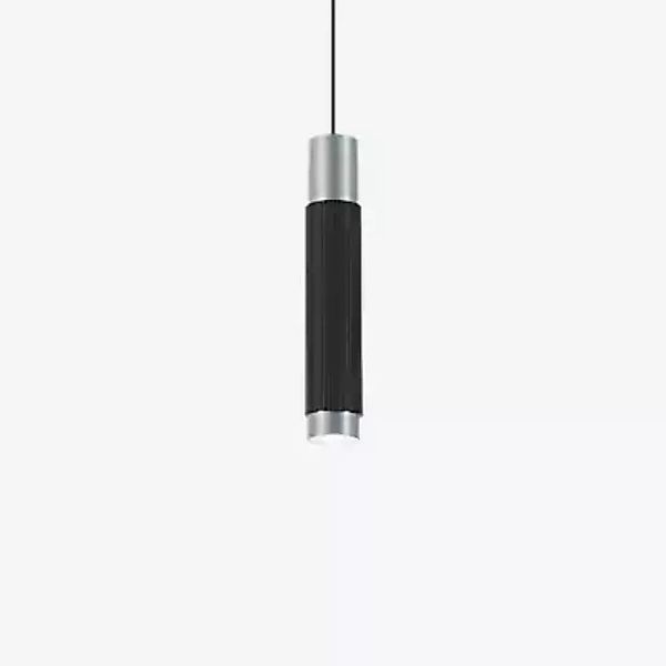 Wever & Ducré Trace 2.0 Pendelleuchte LED, schwarz/aluminium - 2.700 K günstig online kaufen