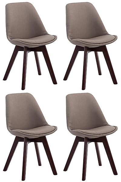 CLP Esszimmerstuhl Borneo V2 Stoff (4er günstig online kaufen