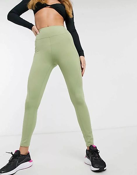 In The Style x Courtney Black – Activewear – Leggings mit Bahnendesign in O günstig online kaufen
