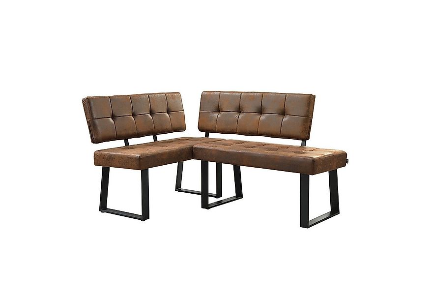 B&D home Eckbank AKA (2-St), beidseitig montierbar, gepolstert, mit Rückenl günstig online kaufen