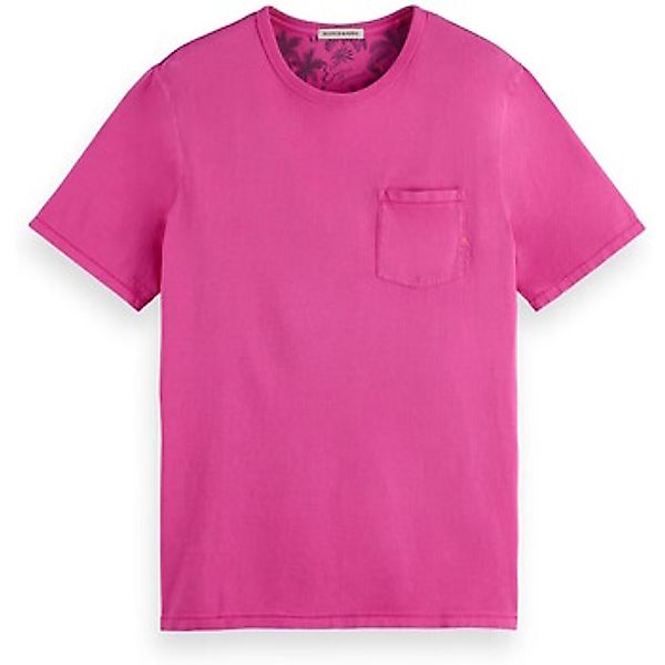 Scotch & Soda  T-Shirt Shirt Kurzarmshirt mit R-Neck und Brusttasche günstig online kaufen
