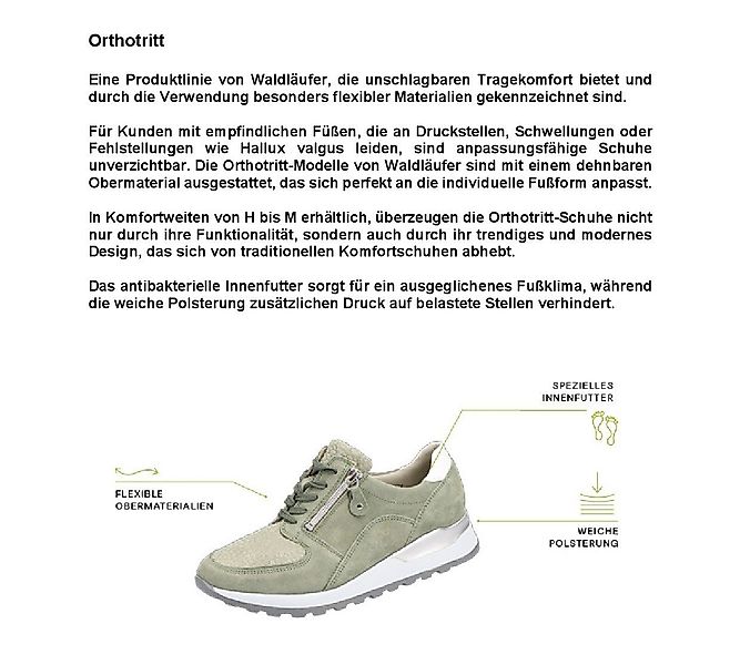 Waldläufer H-CLARA-Soft Keilsneaker, Freizeitschuh, Halbschuh, Schnürschuh günstig online kaufen