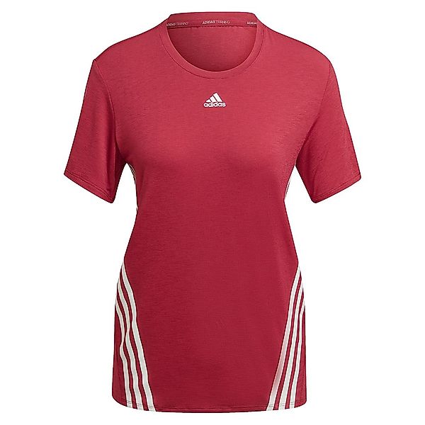 Adidas Icons 3 Stripes Kurzarm T-shirt M Legacy Burgundy günstig online kaufen