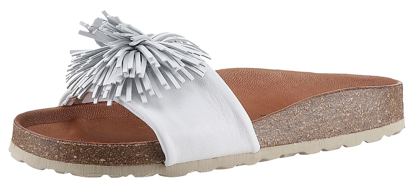 VERBENAS Reina Ecobrush Pantolette, Sommerschuh, Schlappen, günstig online kaufen