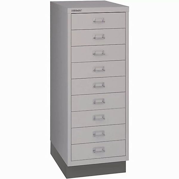 Bisley Aktenschrank Schubladenschrank MultiDrawer 39er Serie Sockel A3 9 Sc günstig online kaufen