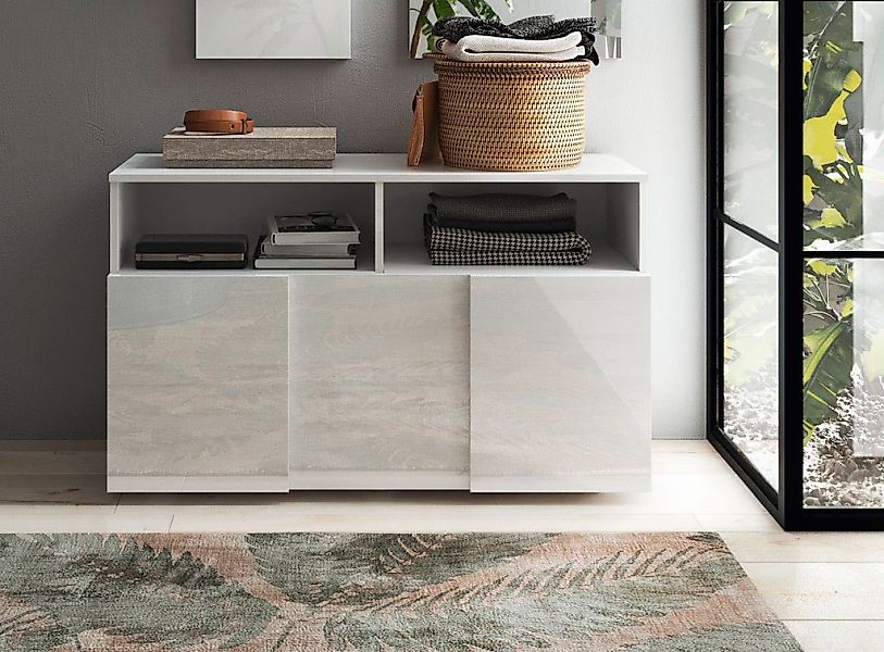 Home affaire Garderobenschrank "Dama, Breite 91 cm, Höhe 51 cm, Schuhbank 1 günstig online kaufen