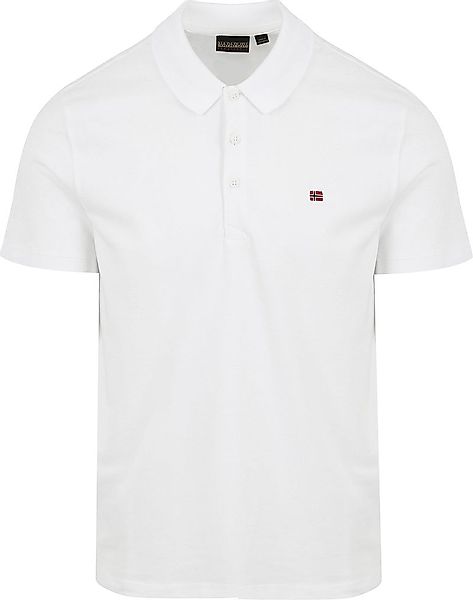 Napapijri Ealis Poloshirt Weiß - Größe 3XL günstig online kaufen