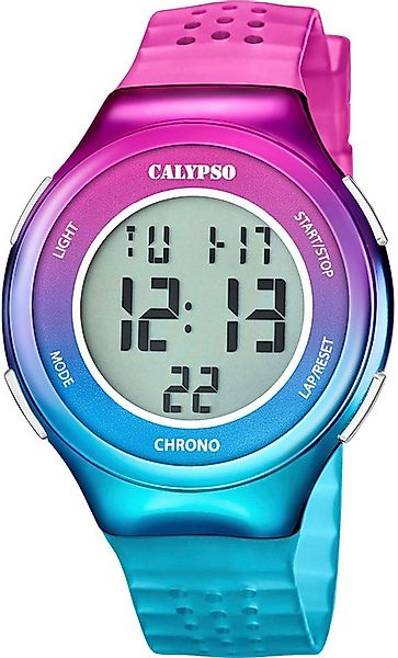 Calypso Quarzuhr Color Splash Uhr K5841-1 Bunt Kunststoffband 43,9 mm günstig online kaufen