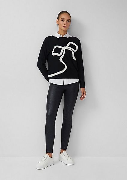 s.Oliver Leggings Hose Hose im Skinny Fit mit Glitzer-Coating und seitliche günstig online kaufen