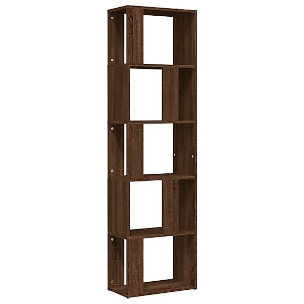 Vidaxl Bücherregal Braun Eichen-optik 45x24x160 Cm Holzwerkstoff günstig online kaufen