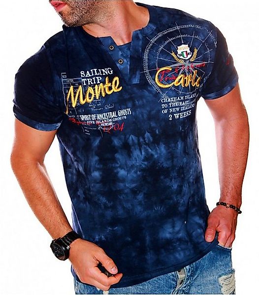 Jaylvis T-Shirt Herren Kurzarm Shirt V-Kragen Freizeit günstig online kaufen