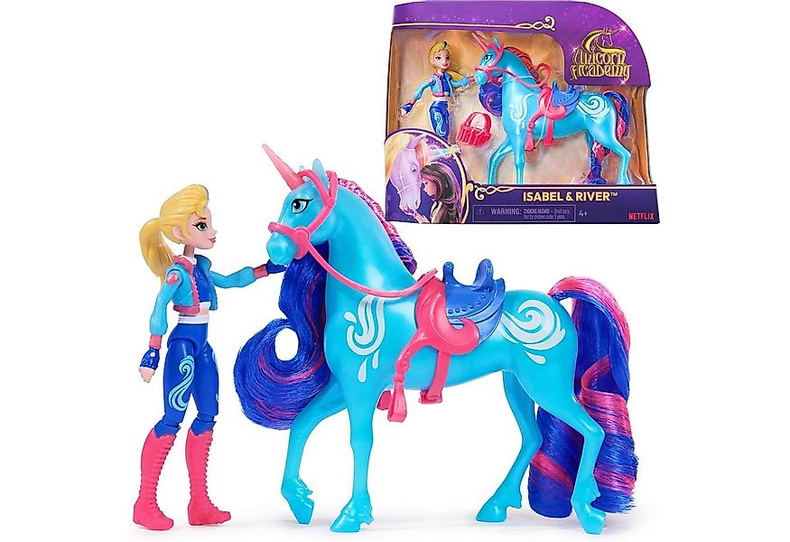 Spin Master Anziehpuppe 6066842 Unicorn Academy - Isabel und Einhorn River günstig online kaufen