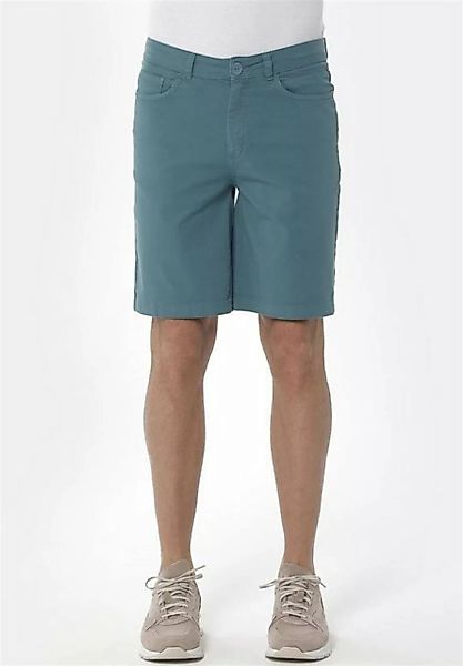 ORGANICATION Shorts Men's Garment Dyed Regular Fit Shorts in Petrol Green günstig online kaufen