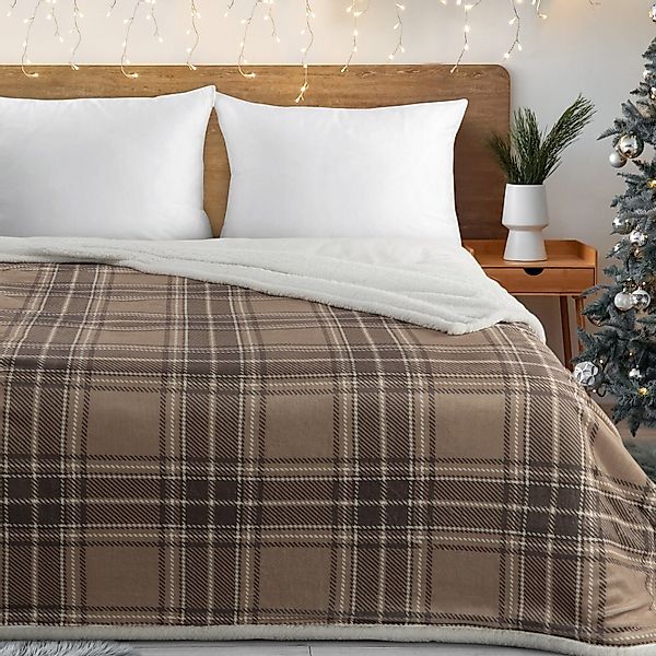 Wohndecke KAROMUSTER Winterdecke, Eurofirany, karierte Decke, günstig online kaufen