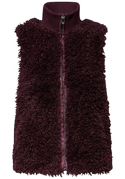 STREET ONE Kurzweste Fake Fur Vest günstig online kaufen