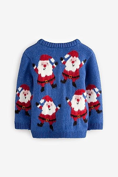 Next Rundhalspullover Weihnachtspullover mit Rundhalsausschnitt (1-tlg) günstig online kaufen