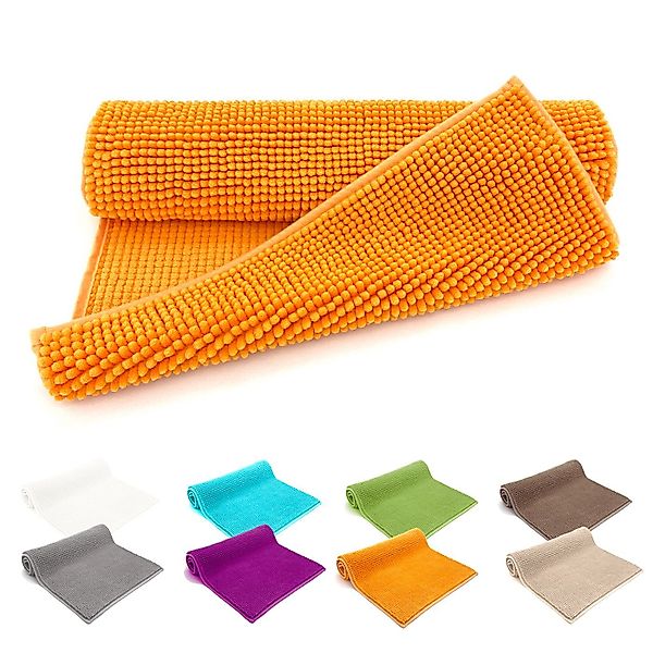 heimtexland Badematte Badvorleger Chenille Badteppich Duschvorleger, günstig online kaufen