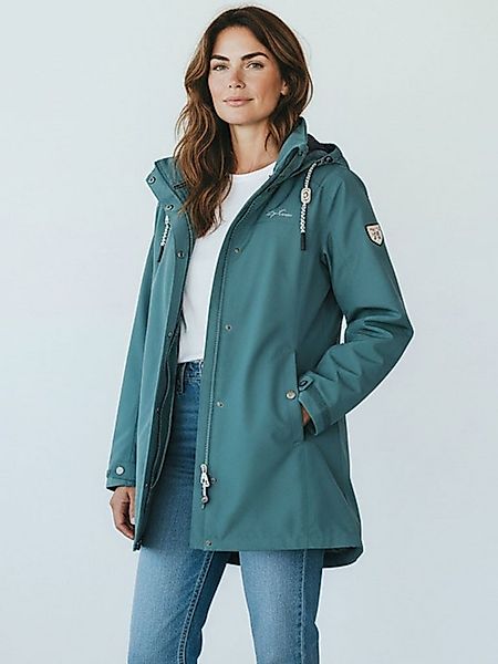 Dry Fashion Funktionsmantel Leer Damen Funktionsjacke Leer mit abnehmbarer günstig online kaufen