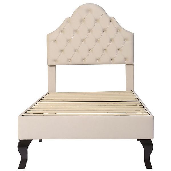 Gotagee Polsterbett 90x200cm Lattenrost Jugendbett Einzelbett Samt Gästebet günstig online kaufen