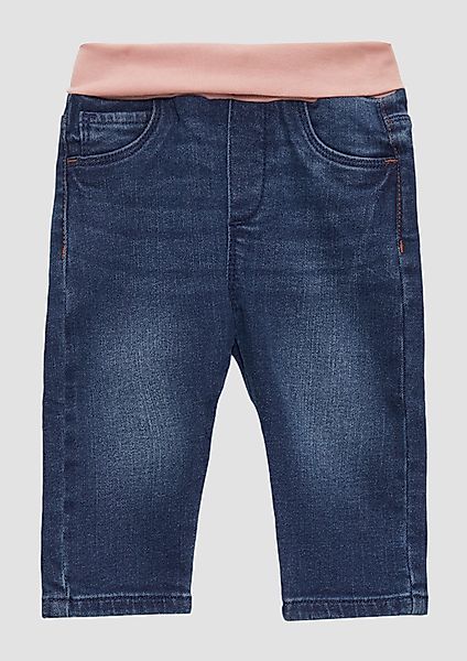 s.Oliver Stoffhose Wärmende Jeans mit Umschlagbund günstig online kaufen