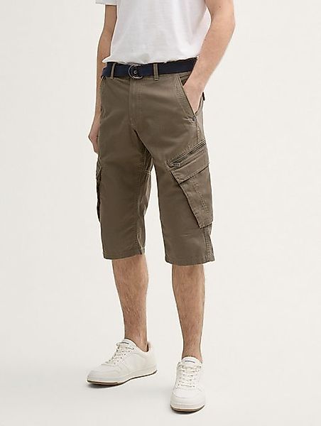 TOM TAILOR Shorts TTMAX Overknee Cargo Shorts mit Gürtel günstig online kaufen