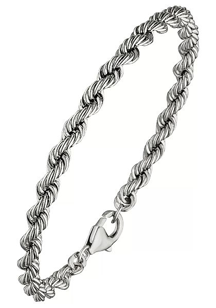 JOBO Armband, Kordelarmband 925 Silber massiv 19 cm günstig online kaufen