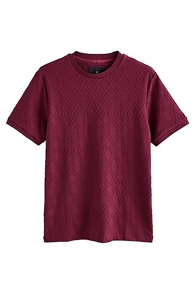 Next T-Shirt Edles strukturiertes T-Shirt (1-tlg) günstig online kaufen