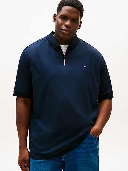 Tommy Hilfiger Big & Tall Poloshirt "BT-LIQUID COTTON RWB ZIP" Große Großen günstig online kaufen
