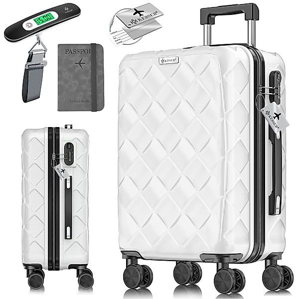KESSER Hartschalen-Trolley Reisekoffer, 4 Rollen, ABS günstig online kaufen