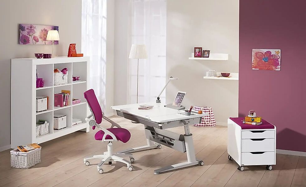 PAIDI Kinder- und Jugenddrehstuhl  Yvo ¦ blau ¦ Maße (cm): B: 54 H: 97 T: 5 günstig online kaufen