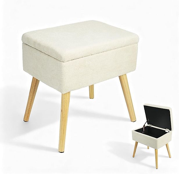 Zedelmaier Hocker Hocker schminktisch Fußhocker Schminkhocker Polsterhocker günstig online kaufen