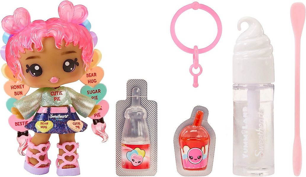 YUMMILAND Minipuppe Yummiland Sweet Lip Gloss-Lily Hearts, inklusive Schlüs günstig online kaufen