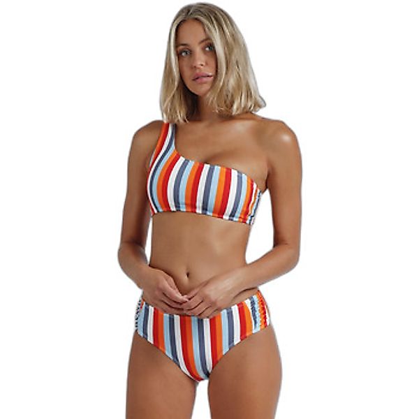 Admas  Bikini Maillot de bain 2 pièces asymétrique rayures soleil femme günstig online kaufen