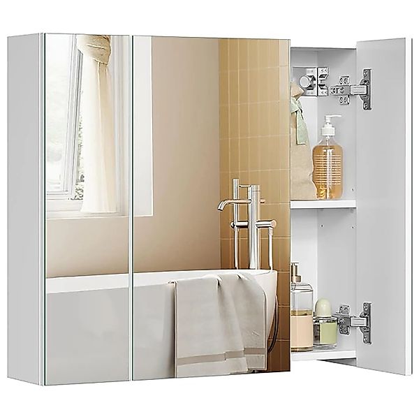 Songmics Spiegelschrank Kailyn 15 x 90 x 60 cm Weiß günstig online kaufen
