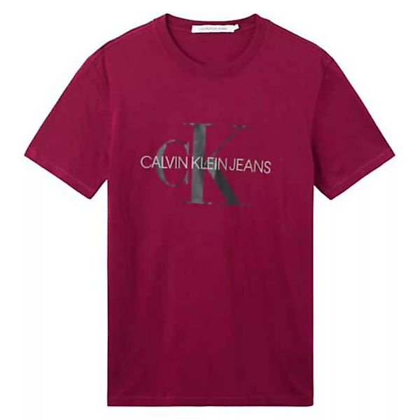 Calvin Klein Jeans Seasonal Monogram Kurzärmeliges T-shirt S Dark Clove / C günstig online kaufen