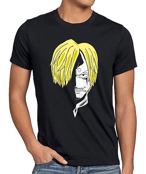 style3 T-Shirt Sanji One Pirat Bande Piece Manga ruffy luffy Anime Koch Pir günstig online kaufen