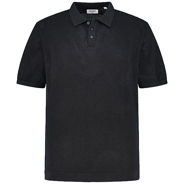 Jack&Jones Poloshirt aus Baumwolle Farbe schwarz Größe: 5XL günstig online kaufen