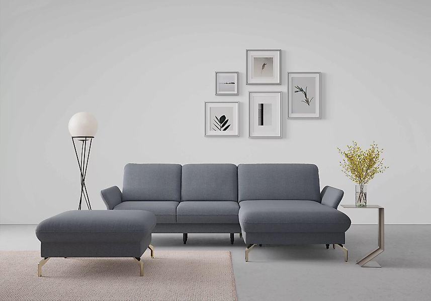 sit&more Ecksofa "Fashion L-Form", wahlweise mit Kopfteilverstellung, Vorzi günstig online kaufen