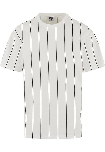 URBAN CLASSICS T-Shirt "Urban Classics Printed Pinstripe Tee", (1 tlg.) günstig online kaufen