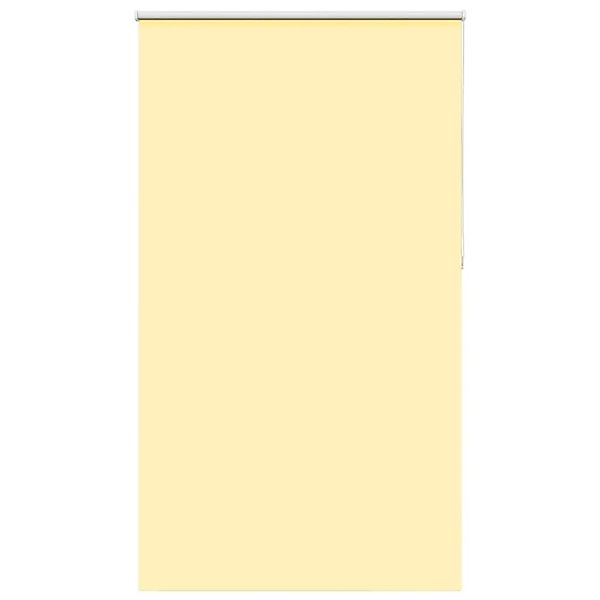 vidaXL Verdunkelungsrollo Gelb 125x210cm Stoffbreite 121,6cm Polyester 4012 günstig online kaufen