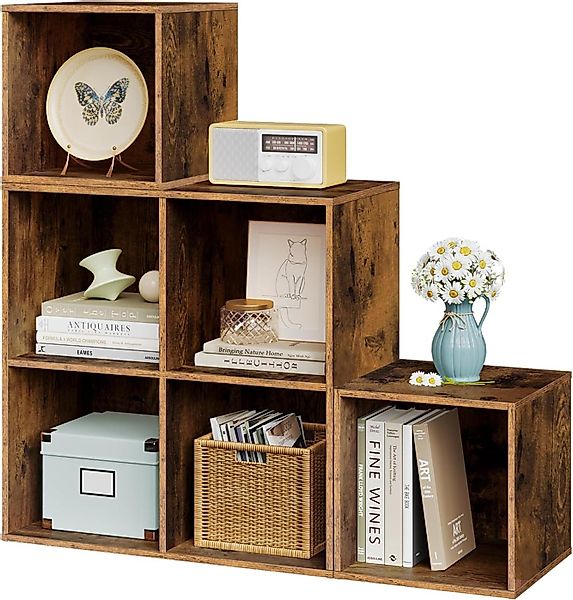 Woltu Bücherregal, 1-tlg., Würfelregal Schrank mit günstig online kaufen