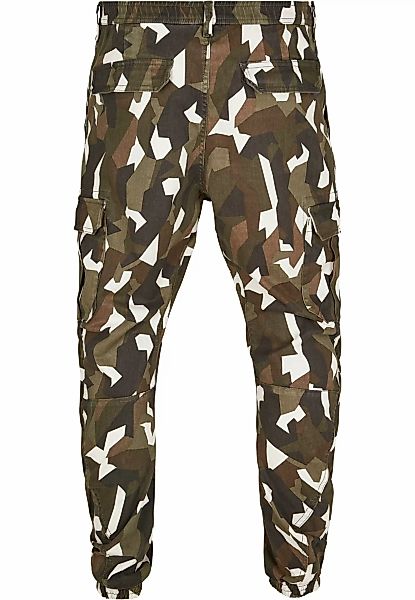 URBAN CLASSICS Cargohose Urban Classics Herren Geometric Camo Stretch Twill günstig online kaufen