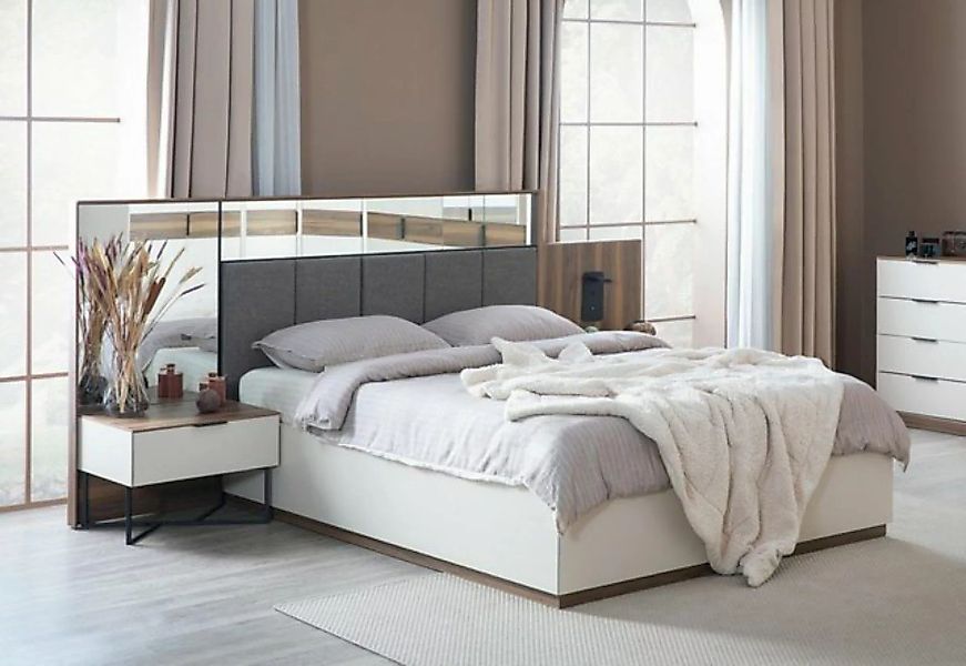 JVmoebel Bett Modern Bett Design Doppel Betten Schlafzimmer Elegantes Möbel günstig online kaufen
