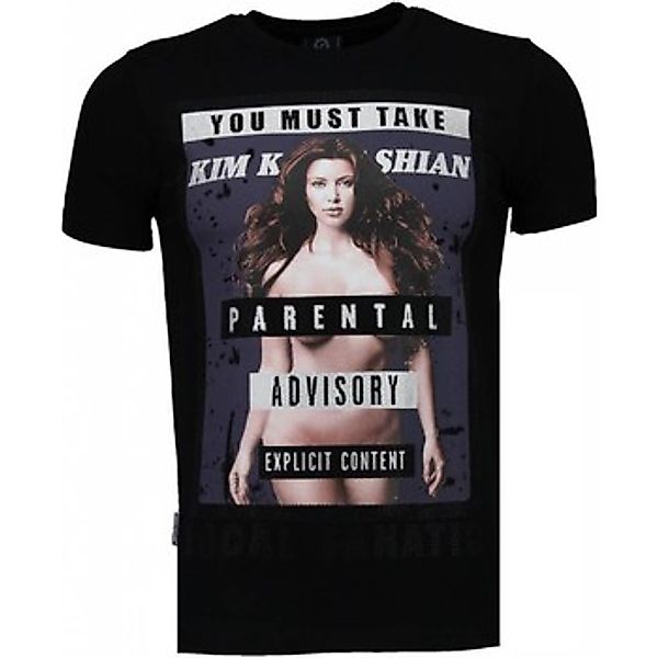 Local Fanatic  T-Shirt Kim Kardashian Strass günstig online kaufen
